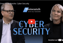 Businesstalk am Kudamm - Videointerview zum Thema Cybersecurity mit Sven Oliver Rüsche.