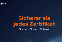 Cydas bietet DSGVO Schnelltest auf seiner Homepage an.